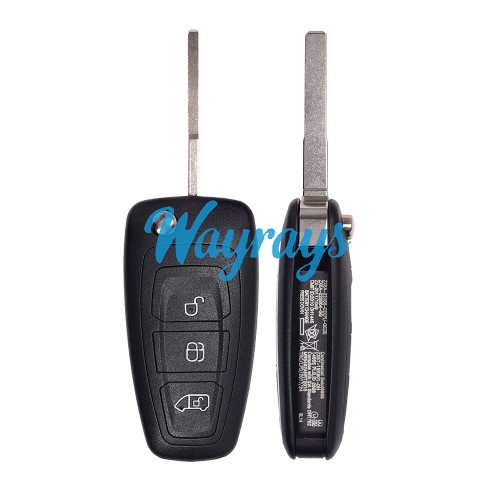 For Ford BK2T-15K601-AA/ AB/ AC 4D63 chip with FSK 434mhz 3 button remote key