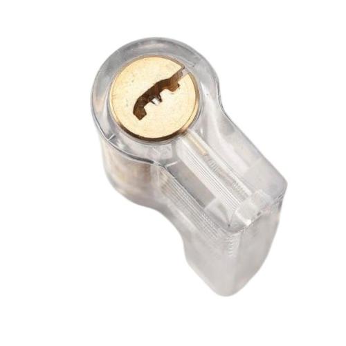 Transparent practice lock