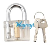 Transparent practice lock