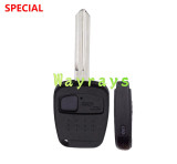 The Nissan key shell with OEM logo place