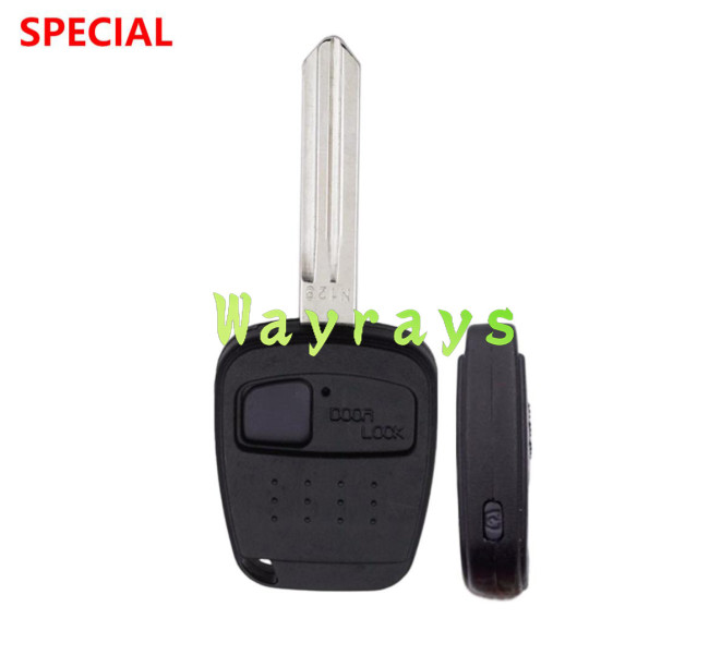The Nissan key shell with OEM logo place