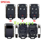 For Chevrolet key shell with OEM logo place