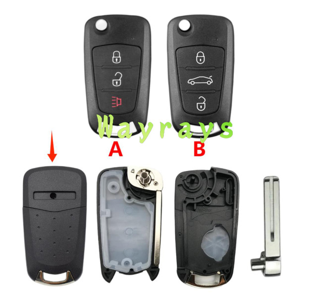 The GreatWall Havel key shell with logo place
