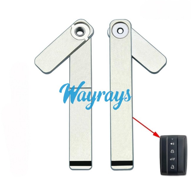 For Great Wall Tank 300 emergency key blade