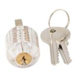 Transparent practice lock