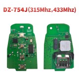 KEYDIY DZ-754J  smart remote for Audi.Supports 315 MHz & 433 MHz,The default frequency is 315 MHz