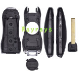 [New style] For Porsche key shell with logo place，EFGH and other button--pls contact us about the price and MOQ