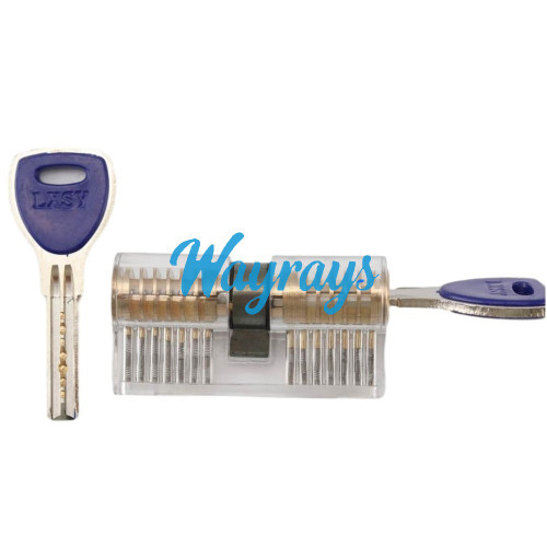 Transparent practice lock