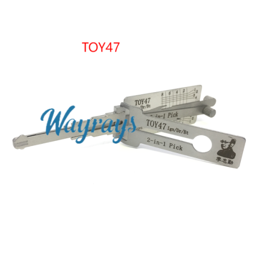Lishi TOY47 2 in 1 tool.Support Toyota