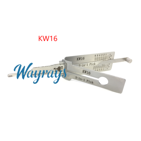 Lishi KW16 2 in 1 tool.Support Kawasaki Motorcycle