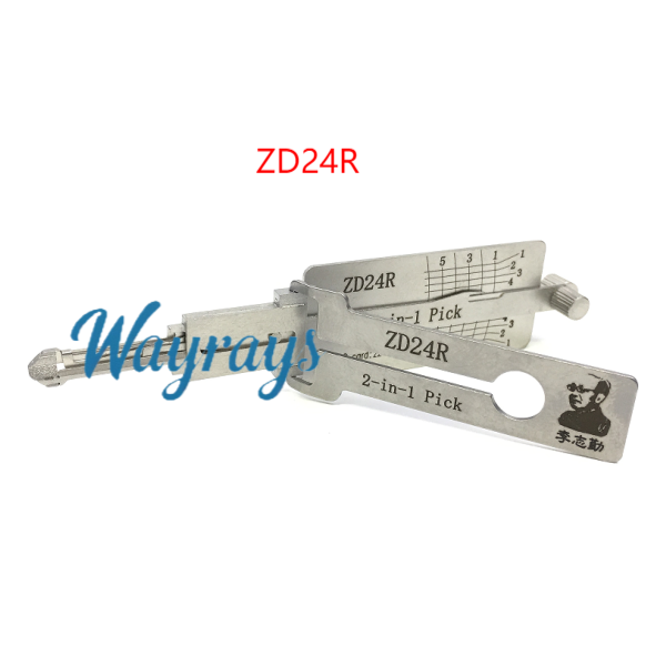 Lishi ZD24R 2 in 1 tool.Support Aprilia,Piaggio,Honda,KTM,Triumph,Suzuki,Yamaha,Malugati,Ltaljet,MBK,Guzzi,Rieju,Zero motorcycles