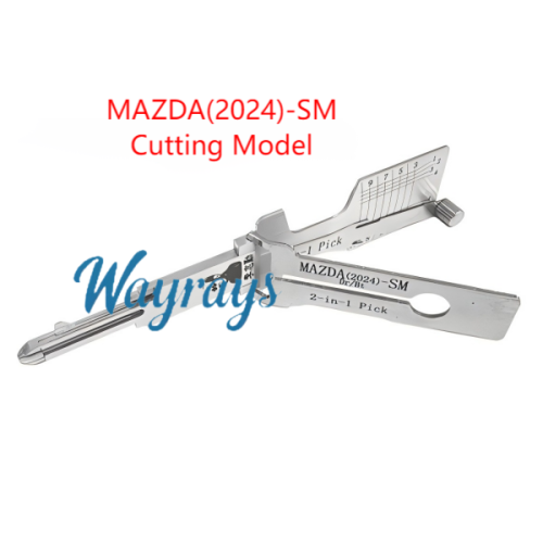 Lishi MAZDA(2024)-SM 2 in 1 tool.Support 2024+ Mazda series