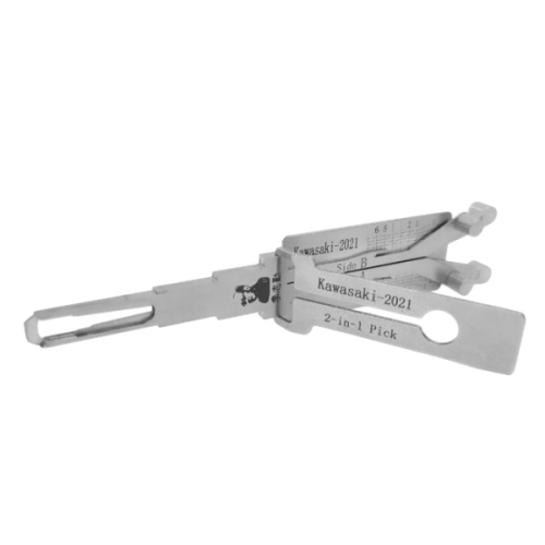 Lishi Kawasaki-2021 2 in 1 tool.Support Kawasaki motorcycles