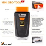 XDMO20 Xhorse Mini OBD Tool V2 Newly Supports CANFD Protocol / LED light / 8A IMMO Box All Key Lost