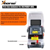 XP05L1GL Xhorse Dolphin XP005L Dolphin II Key Cutting Machine with Adjustable Touch Screen