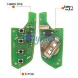 CGDI A21-4 Cadillac 4 Buttons Wire Remote Used with CGDI K2 Remote Key Programmer