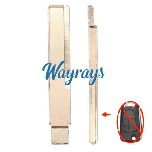 For Opel Buick Chevrolet HU43 flip key blade