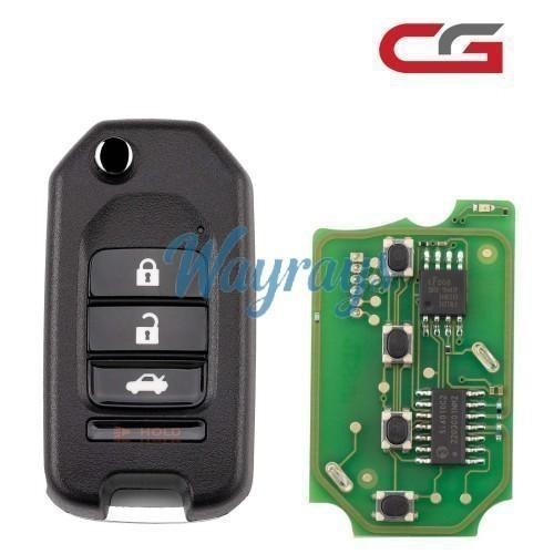 CGDI A10-3+1 Honda style 4 Buttons Wire Remote Used with CGDI K2 Key Programmer