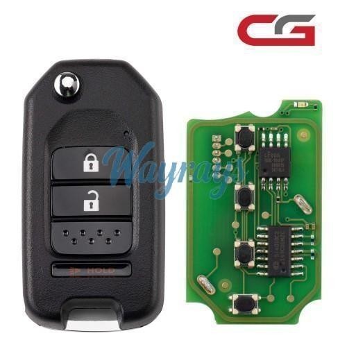 CGDI A10-2+1 Honda style 3 Buttons Wire Remote Used with CGDI K2 Remote Key Programmer