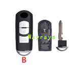 [Old style]  For Mazda key shell  with logo place