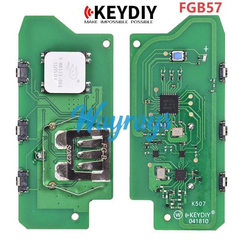 Keydiy FGB57 remote,Support BMW FEM, BDC, CAS4, CAS4+, G Key Generation，can also be used for a normal ZB key