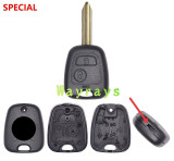 For Citroen key shell with OEM logo place