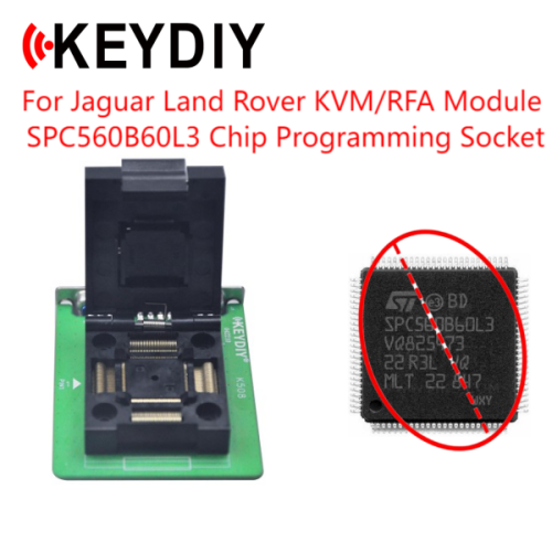KEYDIY For Jaguar Land Rover KVM/RFA Module SPC560B60L3 Chip Programming Socket Used with KD-X4