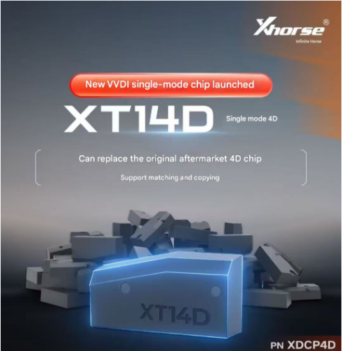 Xhorse VVDI XT14D ceramic transponder chip  can replace 4D transponder chip