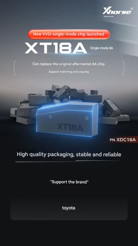 Xhorse VVDI XT18A ceramic transponder chip can replace 8A transponder chip
