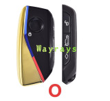 For BMW key shell  with round logo place