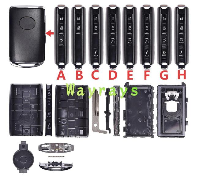 For Mazda new 20-23 CX30 key shell with oval logo place