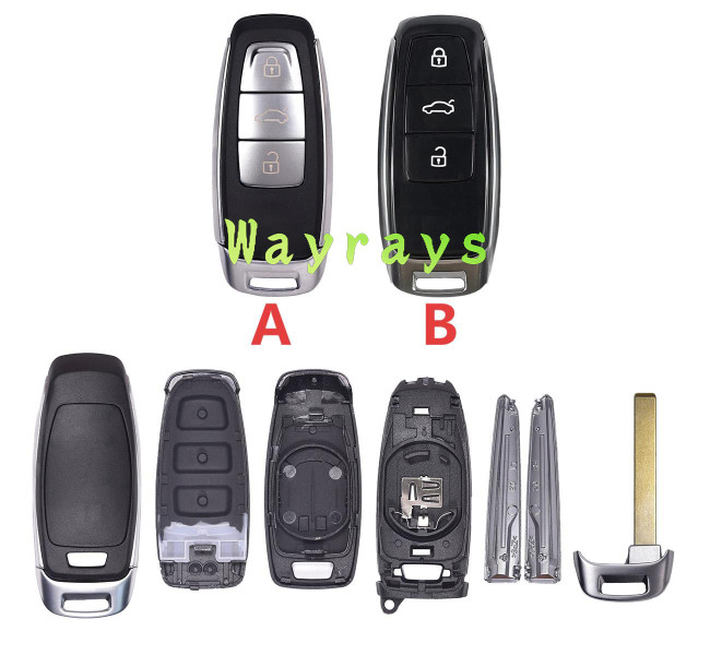 For Audi key shell  without logo