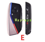 For BMW key shell  with round logo place