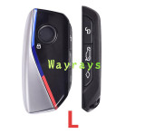 For BMW key shell  with round logo place