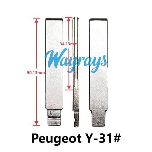 Keydiy （Y-31#）HU83 blade,for Citroen, Peugeot