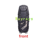 For Ford key shell with HU101 blade   with oval logo place