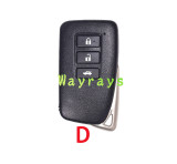 For Toyota lexus key shell with oval logo place,also use for VVDI