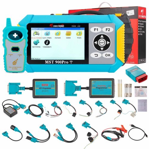 OBDEMOTO 900PRO 3-in-1 Motorcycle Scanner For BMW/ Harley Davidson/ Ducati Support Diagnosis + Key Matching + ODO Mileage Adjustment