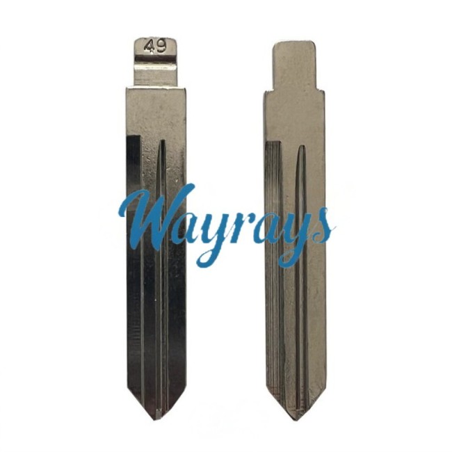 (49#)HU46 blade,for New Nissan flip key (reverse groove No. 22)
