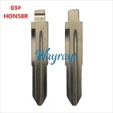 （03#）HON58R blade,for old Honda external tooth, old Honda 2, 3, etc.