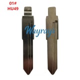 （01#）HU49 blade,for VW external teeth Santana Jetta
