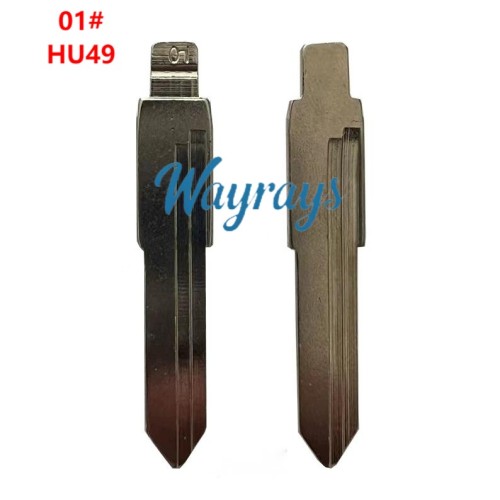 （01#）HU49 blade,for VW external teeth Santana Jetta