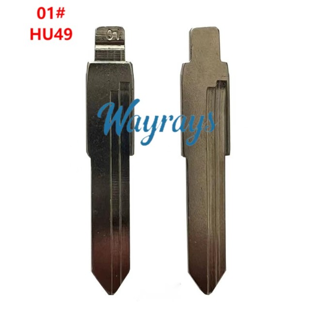 (01#)HU49 blade,for VW external teeth Santana Jetta