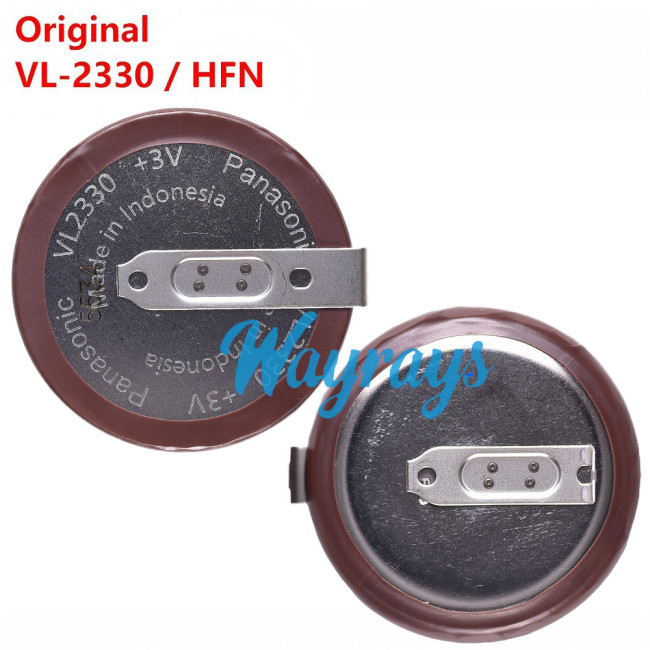 Original panasonic 1pc VL2330 / HFN , 3V rechargeable battery