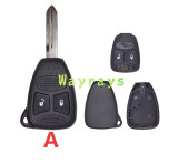 [big button]  For Chrysler key shell without logo