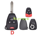 [Small button] For Chrysler key shell without logo,if you need it with logo,pls ask your sales
