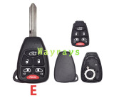 [Small button] For Chrysler key shell without logo,if you need it with logo,pls ask your sales