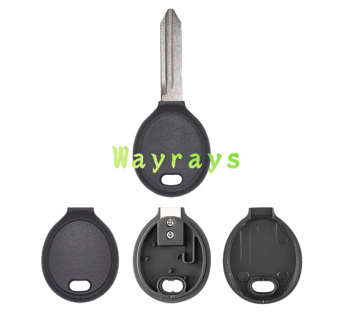 For Chrysler Dodge transponder key shell without chip without logo(Two different styles,pls choose the style you like)