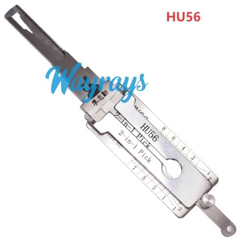 Lishi HU56 2 in 1 tool.Support old Volvo S40 V40 (before 2003)