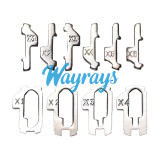 For Honda HON66 lock wafer,1-6 half type each model 50pcs,X1,X2,Y3,Y4 each 20pcs, total 380pcs